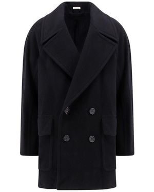 McQueen Wool Coat - Blue
