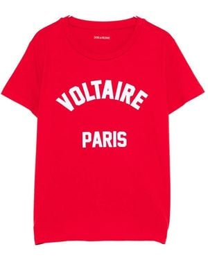 Zadig & Voltaire T-Shirts - Red