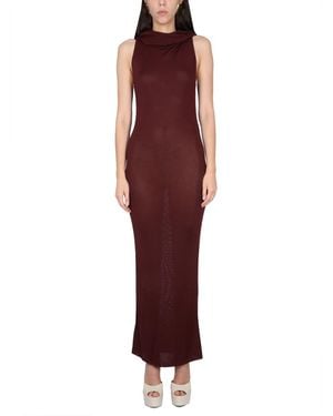 Saint Laurent Long Dresses - Red