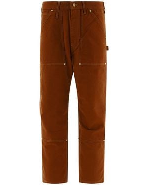 Human Made "duck Painter" Trousers - Brown