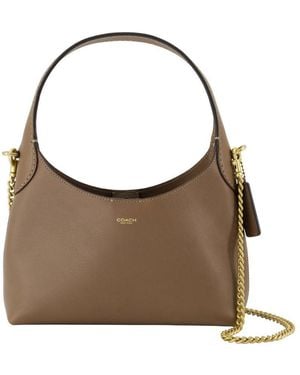 COACH Brooklyn 23 Shoulder Bag - Brown