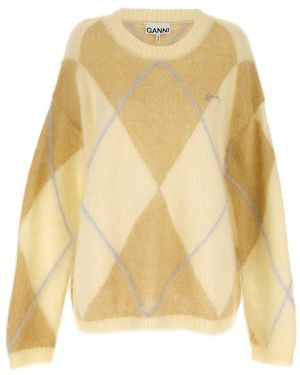 Ganni "Maxi Mohair - Yellow