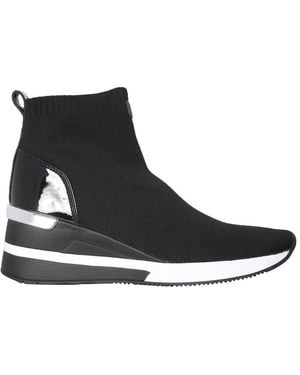Michael Kors Skyler Sock Sneakers 43F7Skfe5D For - Black