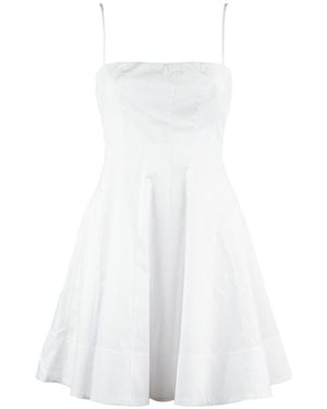 STAUD Wylie Mini Dress - White