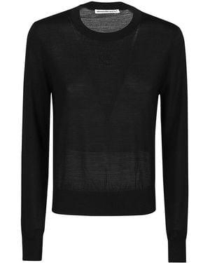 T By Alexander Wang Sweater - Black