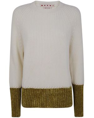 Marni Roundneck Sweater Clothing - Gray