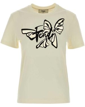 Fendi T-Shirt - White