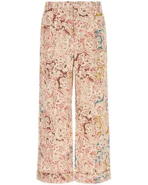 Valentino Garavani Pants - Natural