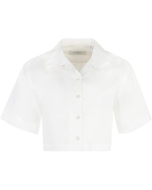 Equipment Short Sleeve Cotton Shirt - White