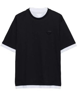 Prada T-shirt Clothing - Black