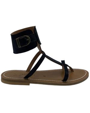 K. Jacques St.Tropez Sandals Shoes - Black