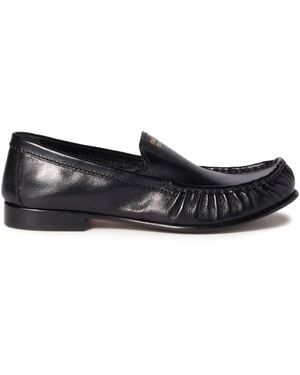 Miu Miu Flat Shoes - Black