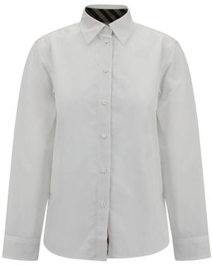 Burberry Shirts - Grey
