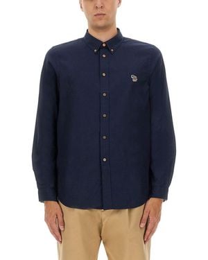 Paul Smith Tailored Fit Shirt - Blue