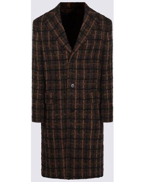 Versace Wool Coat - Black