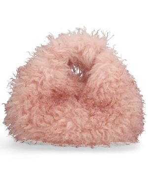 Ganni Mini Hobo Bag - Pink