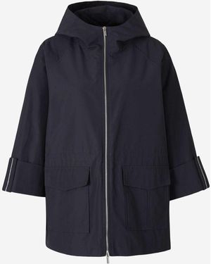Peserico Technical Cotton Jacket - Blue
