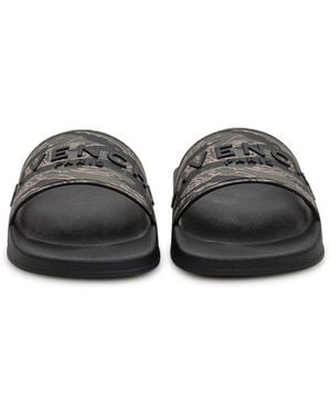 Givenchy Slipper With Logo - Black