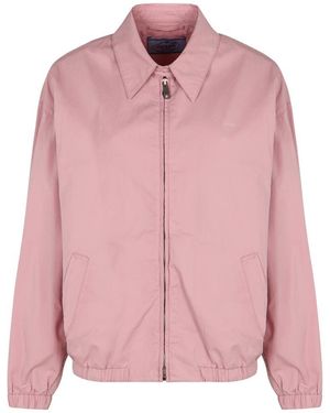 Prada Gabardine Cotton Jacket - Pink