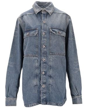 Rick Owens Outershirt - Blue