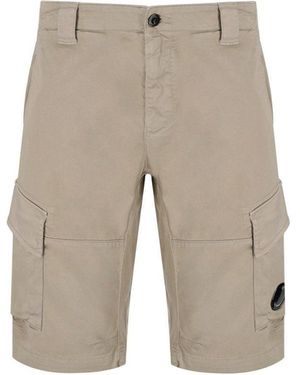 C.P. Company Vintage Khaki Cargo Bermudashorts - Natural