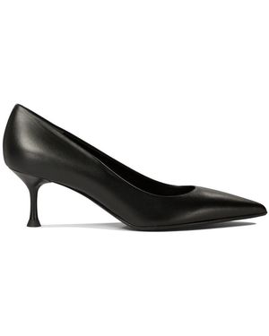 Sergio Levantesi "Ella" Court Shoes - Black