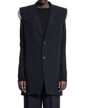 Rick Owens Vests - Blue