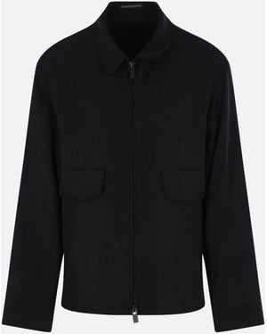 Yohji Yamamoto Coats - Black