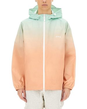 a.p.c. x asics Blouson "Meadow" - Green