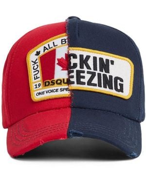 DSquared² Logo Baseball Cap - Red