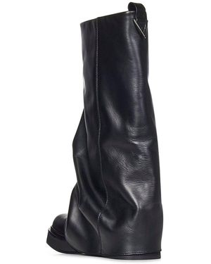 The Attico 'Robin Combat' Boots - Black