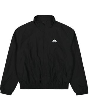 Marine Serre Moon Nylon Track Jacket - Black