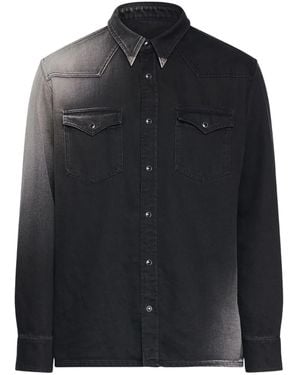 MM6 by Maison Martin Margiela Denim Shirt - Black