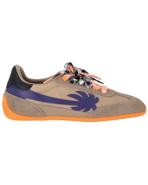 Palm Angels Pa 5 Sneakers Beige - Violet - Blue