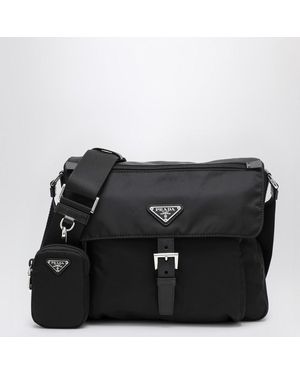 Prada Crossbody Bag In Re-nylon - Black