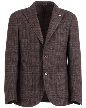 L.B.M. 1911 Single-Breasted Jacket - Brown