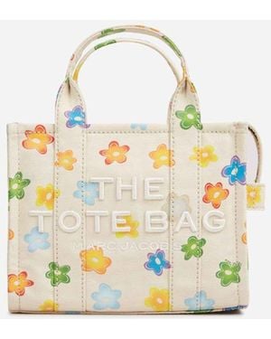 Marc Jacobs The Wild Daisy Canvas Small Tote Bag - Multicolor