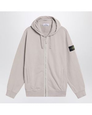 Stone Island Pearl Zip Sweatshirt - Grey