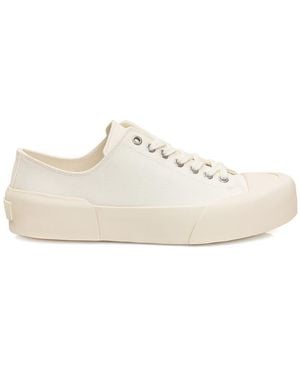 Jil Sander Canvas Trainers - White
