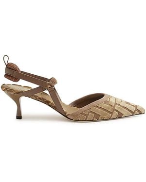 Fendi With Heel - Brown