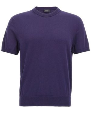 Brioni T-Shirts - Purple