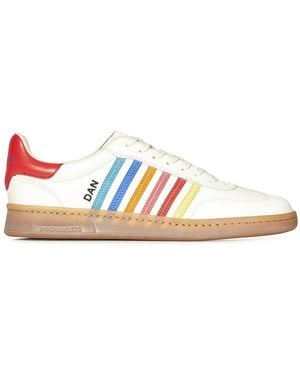 DSquared² Summer Lovers Boxer Trainers - White