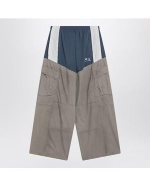 Balenciaga Tracksuit Cut-Up Cargo Trousers - Grey