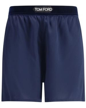 Tom Ford Bermuda Shorts - Blue