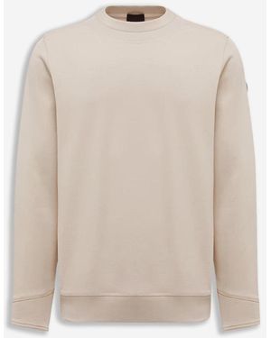 Moncler Cotton Patch Sweatshirt - White