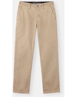 Stone Island 3100001 Stretch Organic Broken Twill Cotton 'Old' Effect - Natural