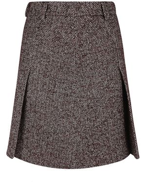 True Royal Skirts Bordeaux - Grey