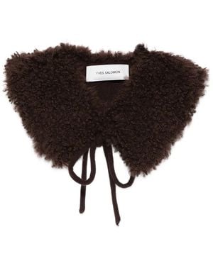 Yves Salomon Scarves - Black