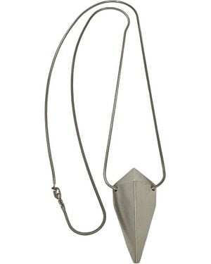 Rick Owens Piramyd Charm Accessories - White
