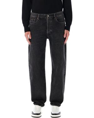 Saint Laurent Mick Straight-leg Jeans Black